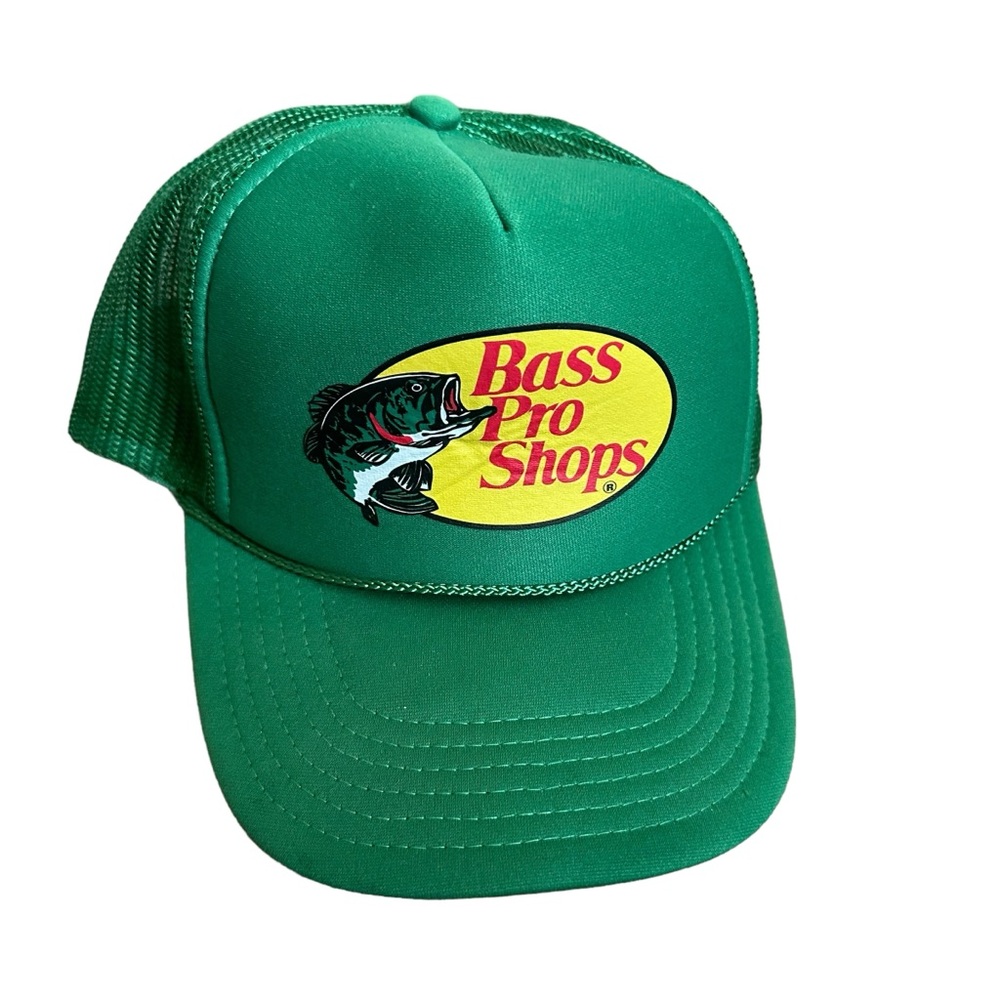 Bass Pro Shops Hat Green Trendy